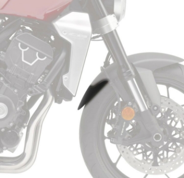 Toon details van Voorspatbord verlenger zwart Puig Honda CB1000R Neo Sports Cafe / Black edition Afbeeldingen van Voorspatbord verlenger zwart Puig Honda CB1000R Neo Sports Cafe / Black edition