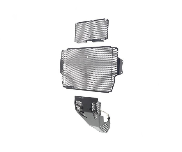 Afbeeldingen van Radiator/oliekoeler/engine guard cover set Evotech Performance div. Ducati Multistrada '15-