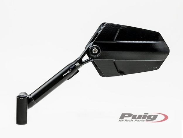 Afbeeldingen van Stuurspiegel model EXPLORER links Puig - zwart / zwart