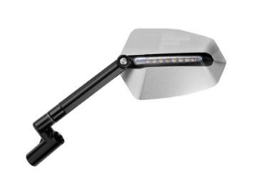 Toon details van Stuurspiegel model GTI met LED knipperlicht links Puig Afbeeldingen van Stuurspiegel model GTI met LED knipperlicht links Puig