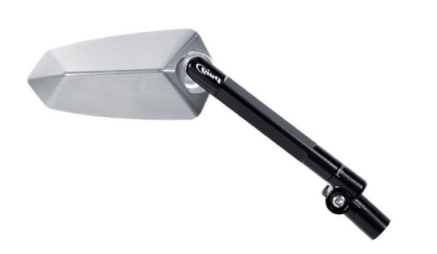 Afbeeldingen van Stuurspiegel model F1.1 rechts Puig -zwart aluminium