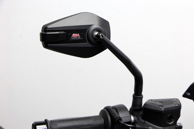 Afbeeldingen van Epo aluminium stuurspiegel ABM rechts-Zwart