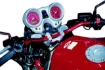 Afbeeldingen van Superbikestuurombouw semi kroonplaat zwart Honda X-11 ELEVEN
