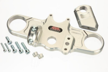 Toon details van Superbikestuurombouw kroonplaat zwart Honda CBR 900RR 2000-2001 Afbeeldingen van Superbikestuurombouw kroonplaat zwart Honda CBR 900RR 2000-2001