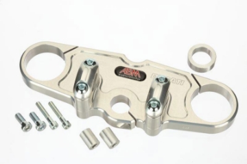 Toon details van Superbikestuurombouw kroonplaat zilver Ducati 851/888/900SS/750SS/600SS/400SS Afbeeldingen van Superbikestuurombouw kroonplaat zilver Ducati 851/888/900SS/750SS/600SS/400SS