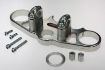 Afbeeldingen van Superbikestuurombouw kroonplaat zwart Aprilia RSV1000/MILLE 2004-2008