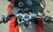 Afbeeldingen van Superbikestuurombouw kroonplaat zilver Ducati ST2 1997- / ST4 1998-