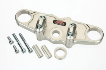 Toon details van Superbikestuurombouw kroonplaat zilver Suzuki SV650S -2002 Afbeeldingen van Superbikestuurombouw kroonplaat zilver Suzuki SV650S -2002