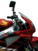 Afbeeldingen van Superbikestuurombouw kroonplaat zilver Honda VTR1000 SP1