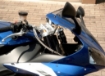Afbeeldingen van Superbikestuurombouw kroonplaat zwart Yamaha YZF-R1 2002-2003