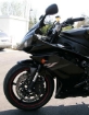 Afbeeldingen van Superbikestuurombouw kroonplaat zwart Yamaha YZF-R1 2007-2008