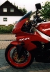 Afbeeldingen van Superbikestuurombouw kroonplaat zilver Kawasaki ZX9-R 1998-1999