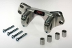 Afbeeldingen van Superbikestuurombouw adapter zwart Kawasaki GPZ900R 1990-1997