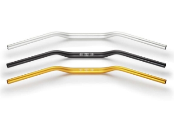 Toon details van Booster SBK stuur aluminium ABM (0429) Afbeeldingen van Booster SBK stuur aluminium ABM (0429)