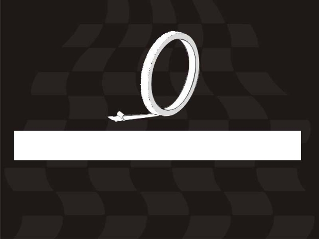 Afbeeldingen van Velglint 5mm (rolletje van 6 meter)-Wit