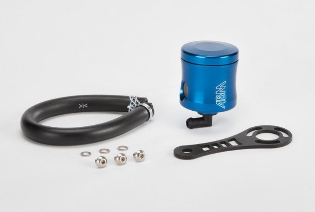 Afbeeldingen van Remvloeistofpotje SCIO van ABM met 90gr uitgang 22ml - blauw