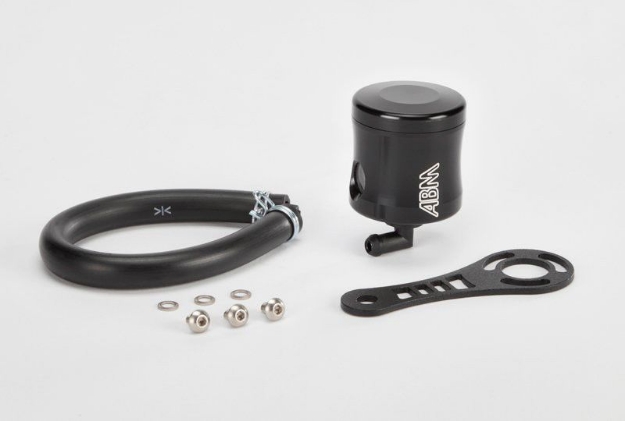 Afbeeldingen van Remvloeistofpotje SCIO van ABM met 90gr uitgang 22ml zwart - UVK