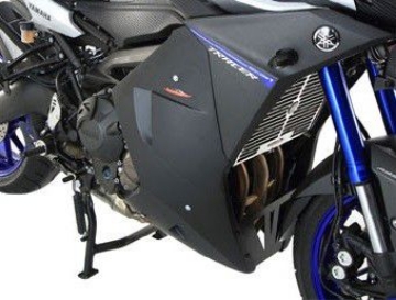 Toon details van Onderkuip mat zwart met zilver gaas Yamaha MT-09 Tracer '15- Afbeeldingen van Onderkuip mat zwart met zilver gaas Yamaha MT-09 Tracer '15-
