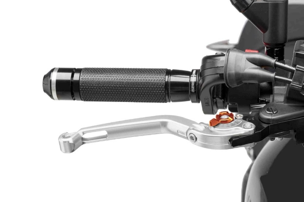 Afbeeldingen van Remhendel Puig opklapbaar zilver/oranje