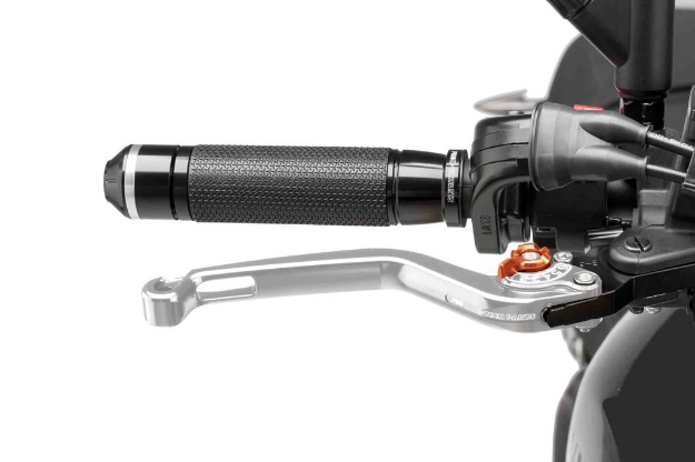 Afbeeldingen van Remhendel Puig lang zilver/oranje