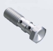 Afbeeldingen van Banjobout dubbel M10x1,0 (fijn) titanium