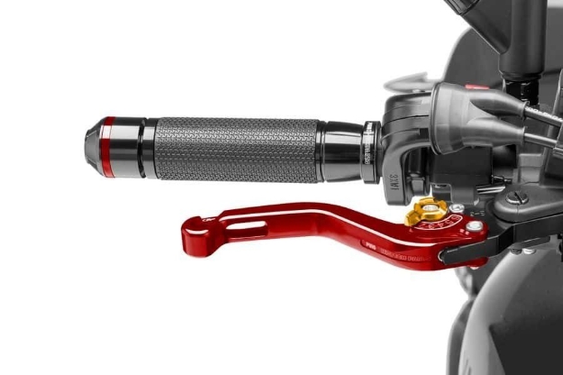 Afbeeldingen van Remhendel Puig kort rood/goud