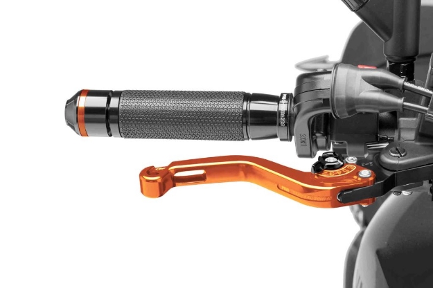 Afbeeldingen van Remhendel Puig kort oranje/zwart