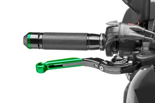 Afbeeldingen van Remhendel Puig opklapbaar/uitschuifbaar groen/zwart/zwart