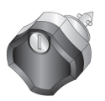 Afbeeldingen van Afsluitbare Hepco & Becker Lock-it slot ZONDER cilinder/sleutel