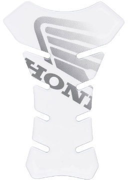 Toon details van Tankpad transparant met Honda logo zwart Afbeeldingen van Tankpad transparant met Honda logo zwart