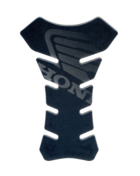 Toon details van Tankpad zwart met Honda logo Afbeeldingen van Tankpad zwart met Honda logo