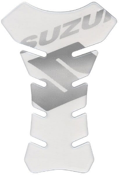 Toon details van Tankpad transparant met Suzuki logo zwart Afbeeldingen van Tankpad transparant met Suzuki logo zwart