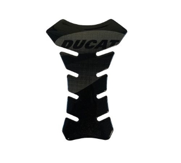 Toon details van Tankpad zwart met Ducati logo Afbeeldingen van Tankpad zwart met Ducati logo