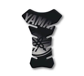 Toon details van Tankpad zwart met Yamaha logo Afbeeldingen van Tankpad zwart met Yamaha logo