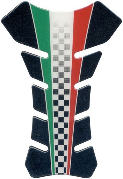 Afbeeldingen van Tankpad met Italy kleuren - universeel