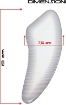 Afbeeldingen van Protection sticker side pad (2-delig)