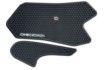 Afbeeldingen van Tank protector/grip stickers zwart Puig diverse Ducati Panigale modellen