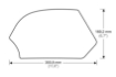 Afbeeldingen van Tank protector/grip stickers zwart Puig Suzuki GSX-R600 ’11-‘16