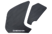 Afbeeldingen van Tank protector/grip stickers zwart Puig Yamaha MT-07 ’18-
