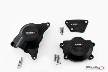 Toon details van Engine cover set 3-delig Puig Yamaha YZF-R6 '06- Afbeeldingen van Engine cover set 3-delig Puig Yamaha YZF-R6 '06-