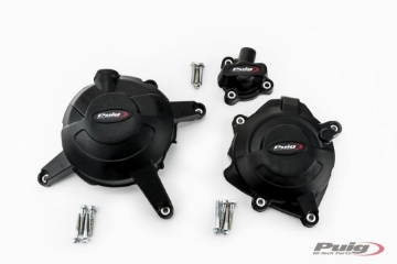 Toon details van Engine cover set 3-delig Puig Yamaha YZF-R3 '20- Afbeeldingen van Engine cover set 3-delig Puig Yamaha YZF-R3 '20-
