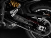 Afbeeldingen van Achterbrug protector sticker zwart voor Ducati Multistrada 1200/1260 Enduro '16-