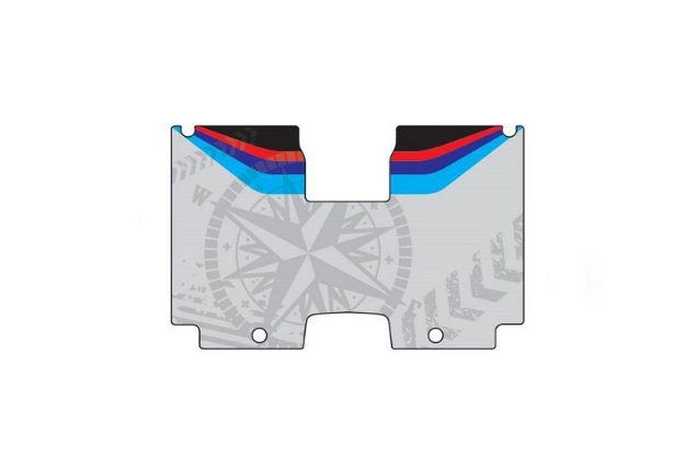 Afbeeldingen van Sticker voor BMW topkoffer model ADVENTURE NAVIGATOR K50 Puig