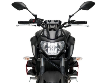 Toon details van Side Spoiler Downforce Naked van Puig voor de Yamaha MT-07 '18-20 Afbeeldingen van Side Spoiler Downforce Naked van Puig voor de Yamaha MT-07 '18-20