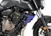 Afbeeldingen van Side Spoiler Downforce blauw van Puig voor de Yamaha MT-07 '18-20