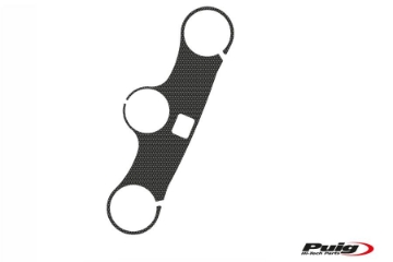 Toon details van Kroonplaatcover carbon look Puig voor Honda CBR1000RR '20- Afbeeldingen van Kroonplaatcover carbon look Puig voor Honda CBR1000RR '20-