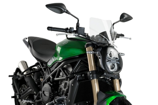 Afbeeldingen van Vervangingsruit naked bike Puig Benelli 752S '18- transparant