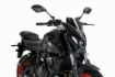 Afbeeldingen van Vervangingsruit naked bike Sport Puig Yamaha MT-07 '21- -zwart