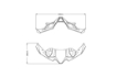 Afbeeldingen van Naked Front Spoiler mat zwart Puig voor Kawasaki Z900 '20-