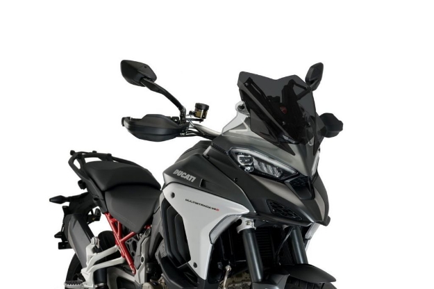Afbeeldingen van Vervangingsruit Sport Puig Ducati Multistrada V4 / S / Sport '21- donker getint